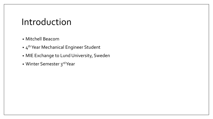 introduction