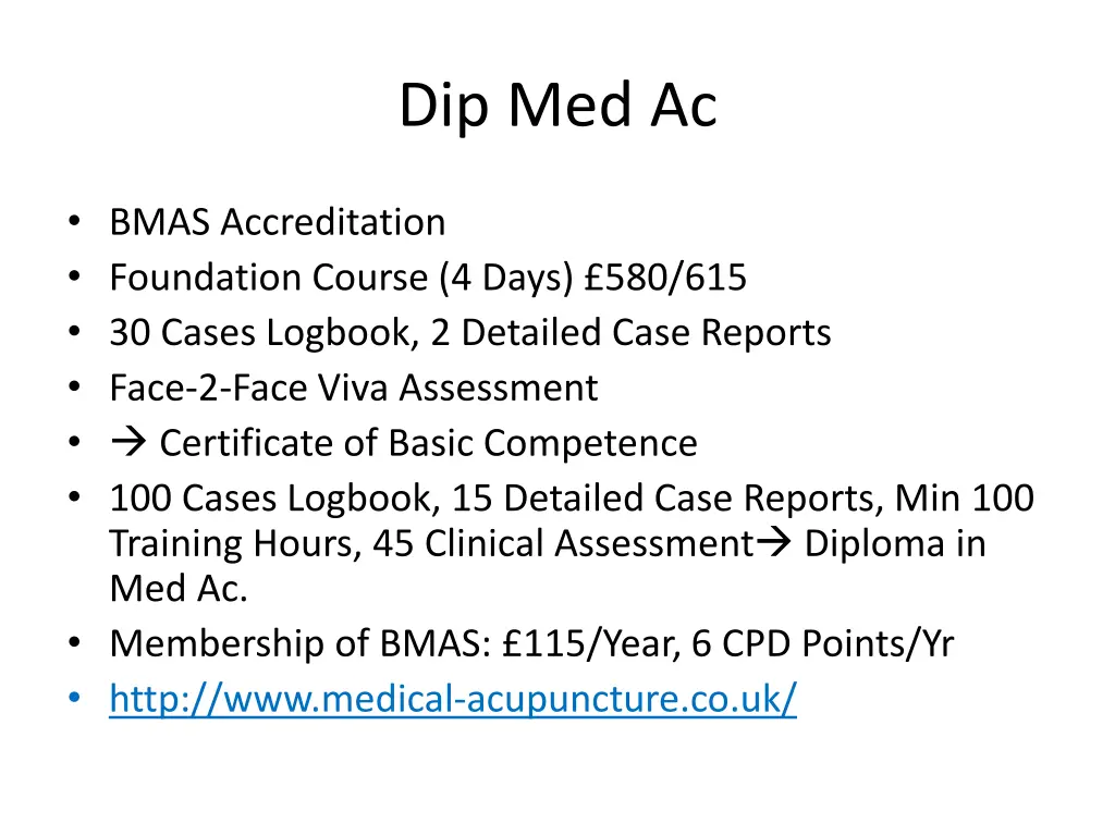 dip med ac