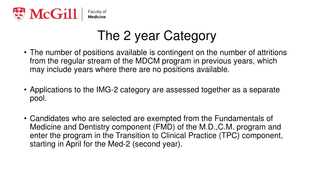 the 2 year category