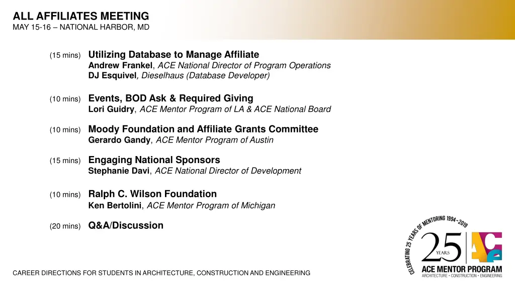 all affiliates meeting may 15 16 national harbor 1
