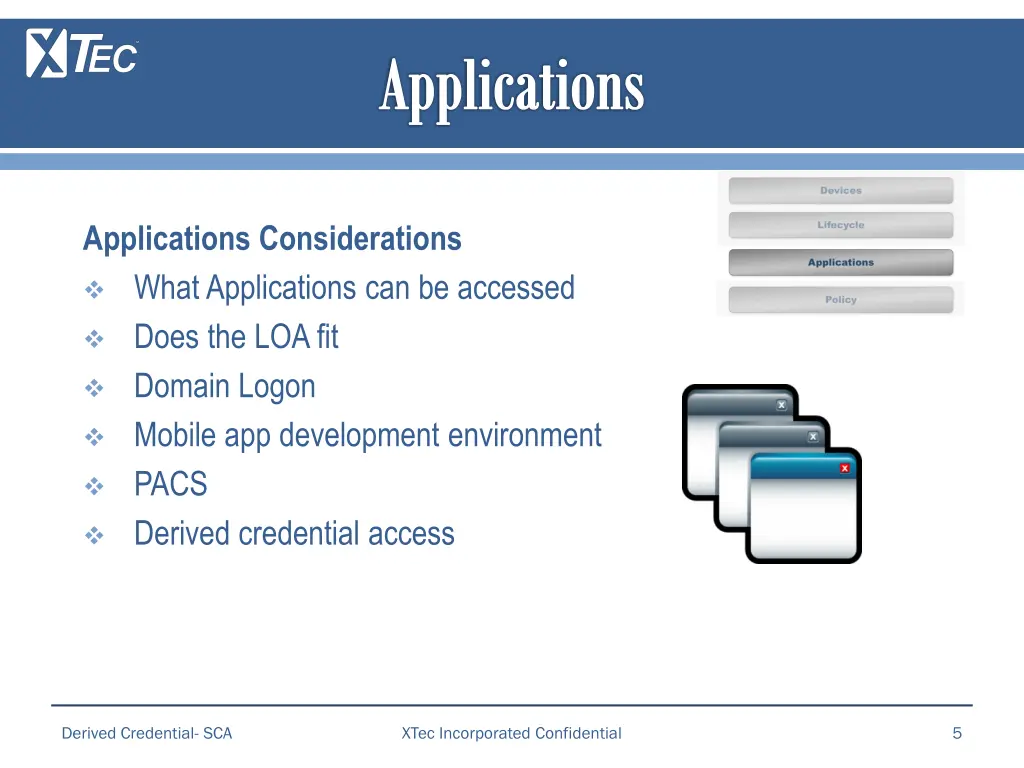 applications