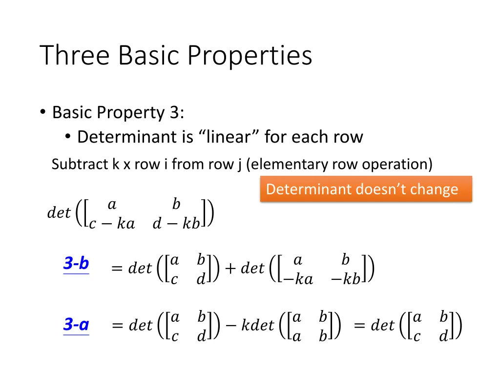 three basic properties 8