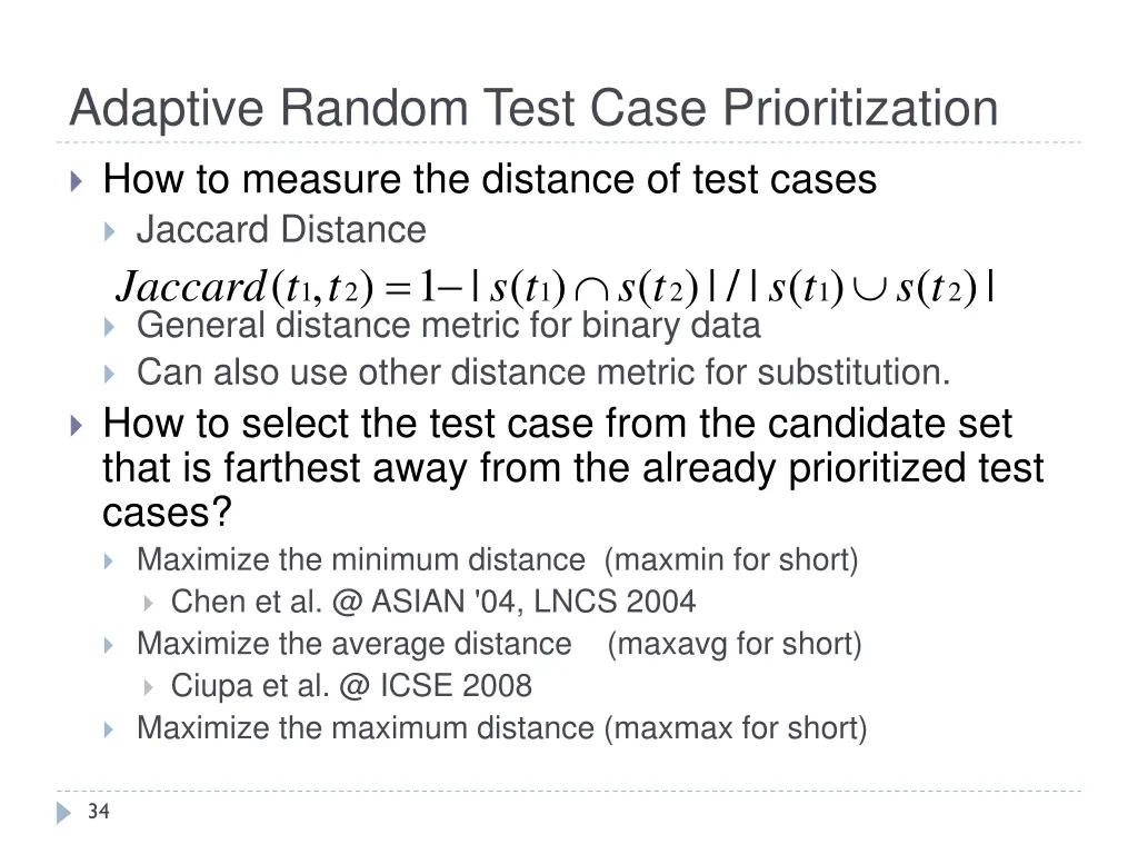 adaptive random test case prioritization 1