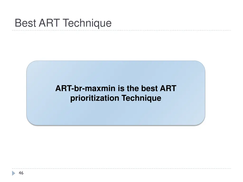 best art technique