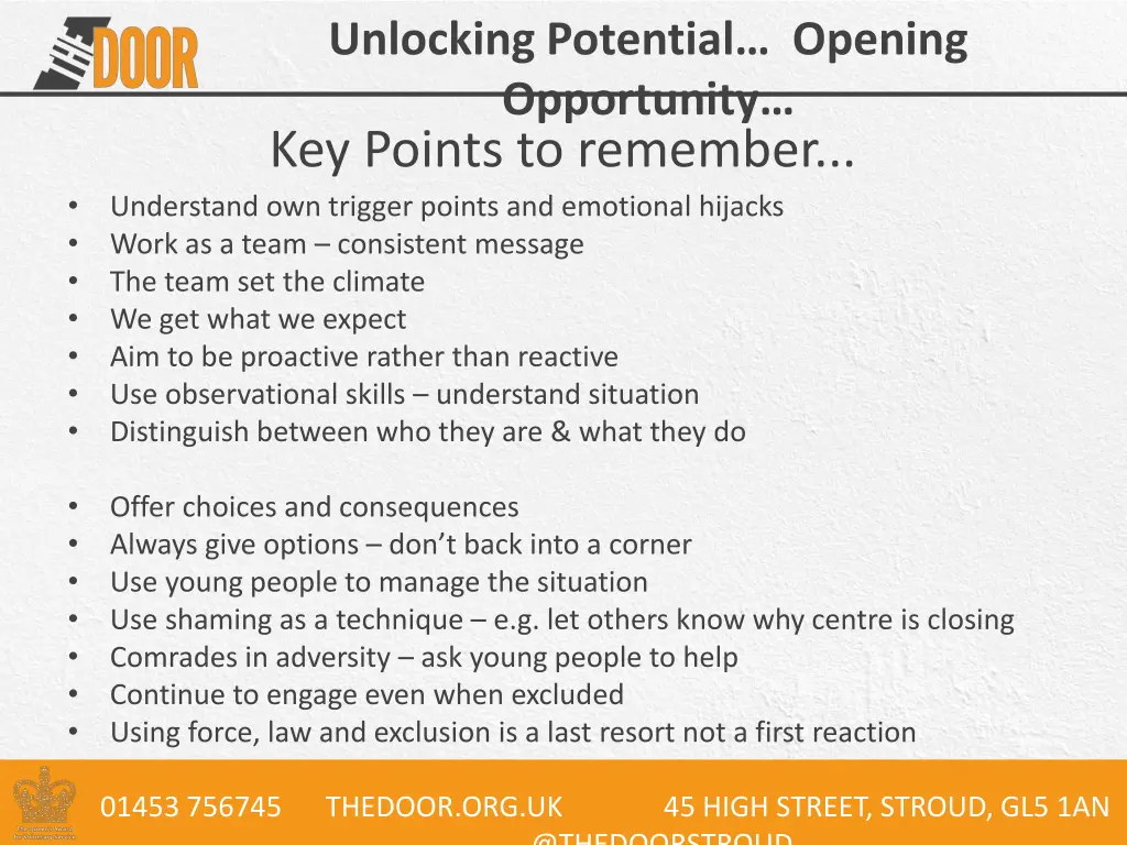 unlocking potential opening opportunity 6