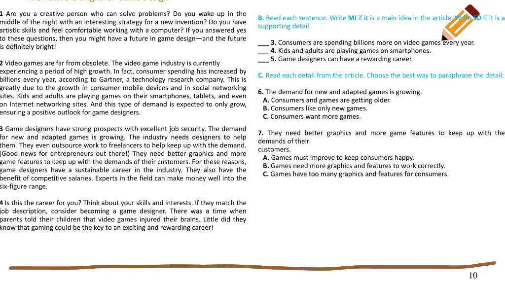 the future is bright for game design 1