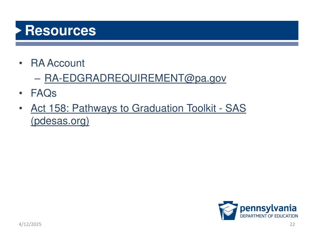 resources