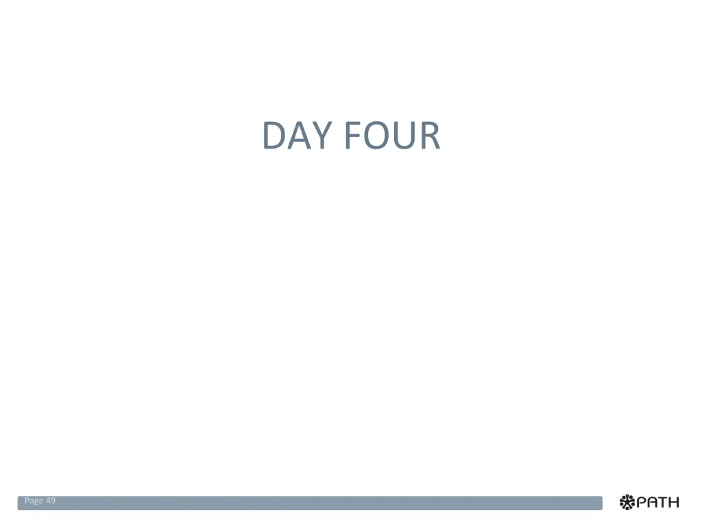 day four