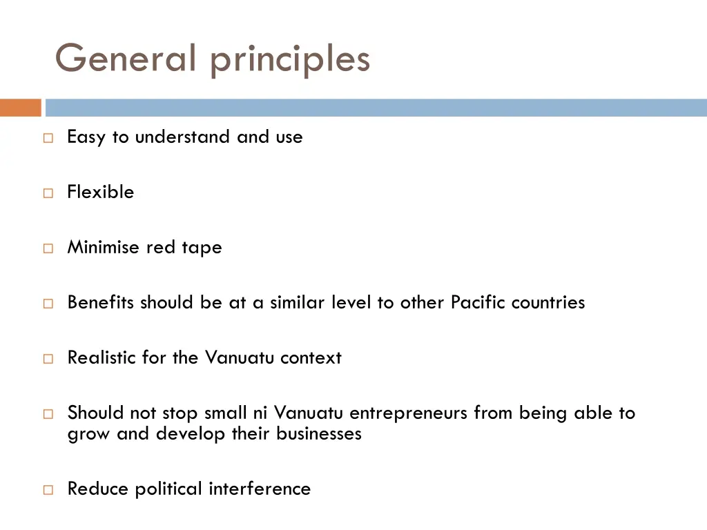 general principles 1