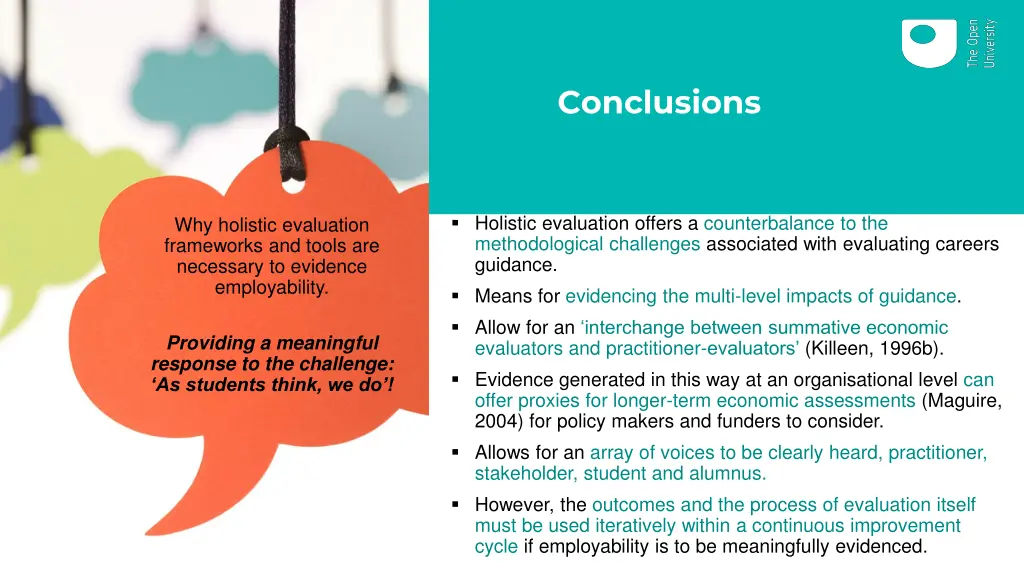 conclusions