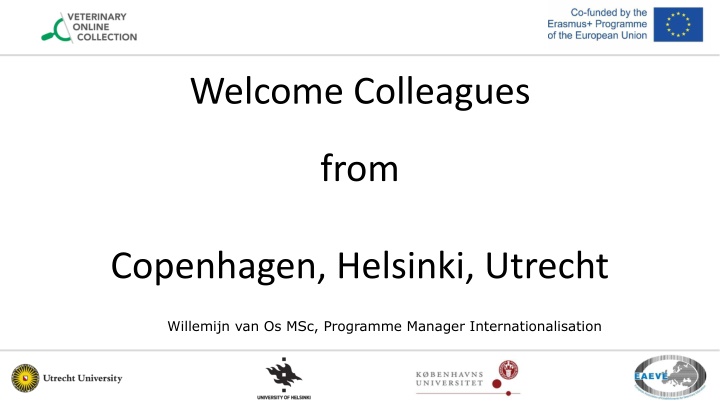welcome colleagues
