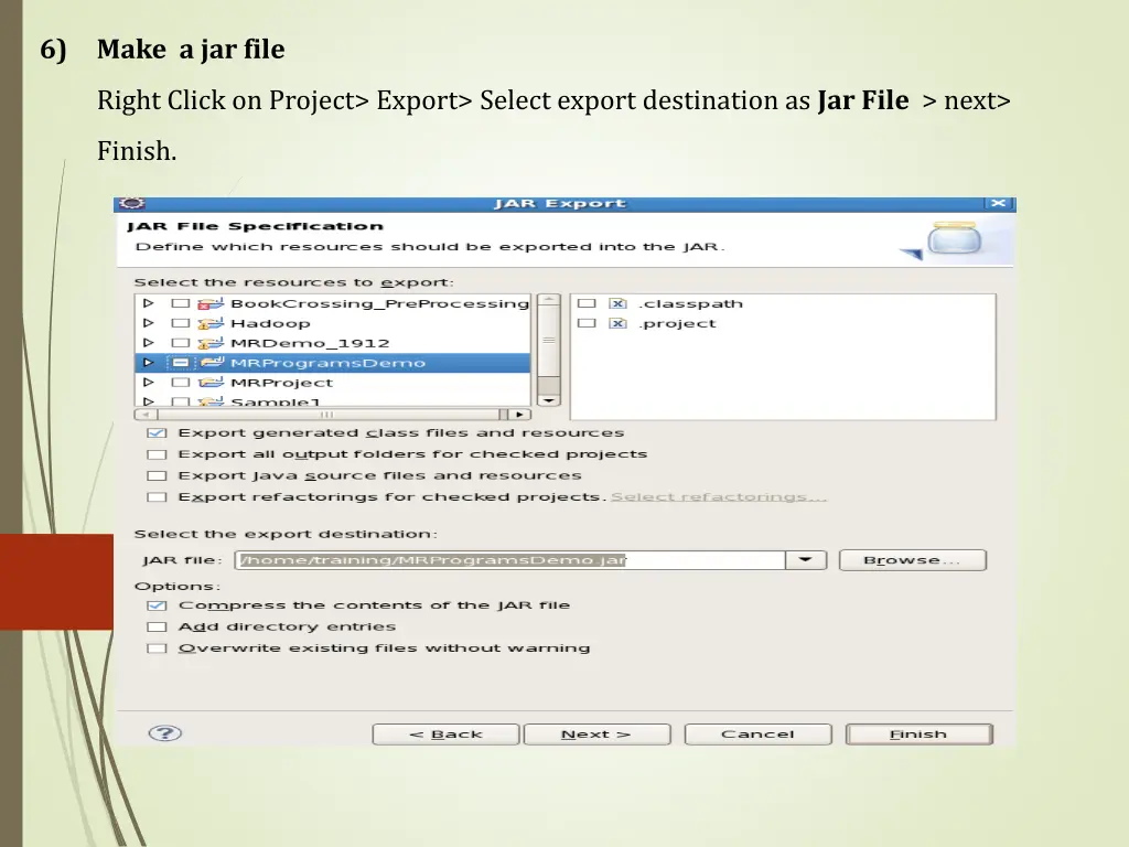 6 make a jar file