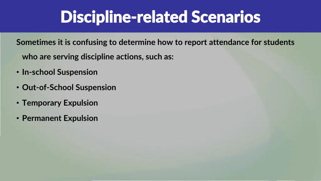 discipline discipline related