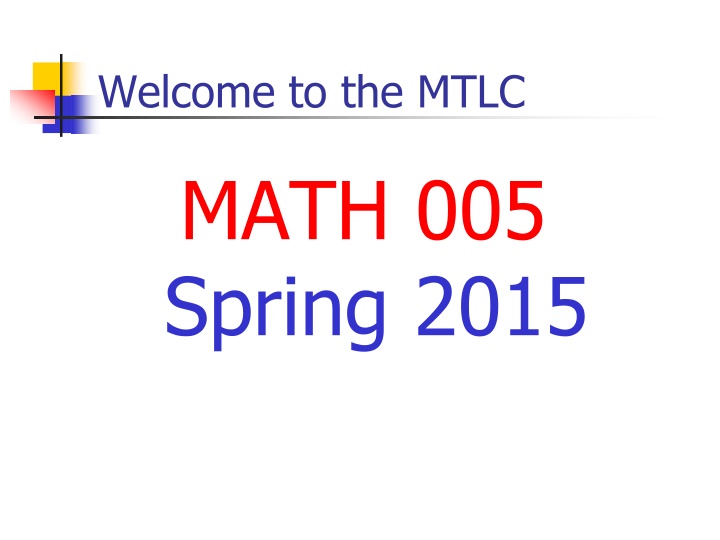 welcome to the mtlc