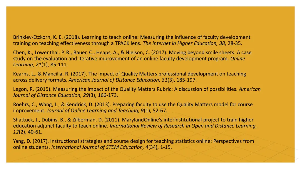 brinkley etzkorn k e 2018 learning to teach