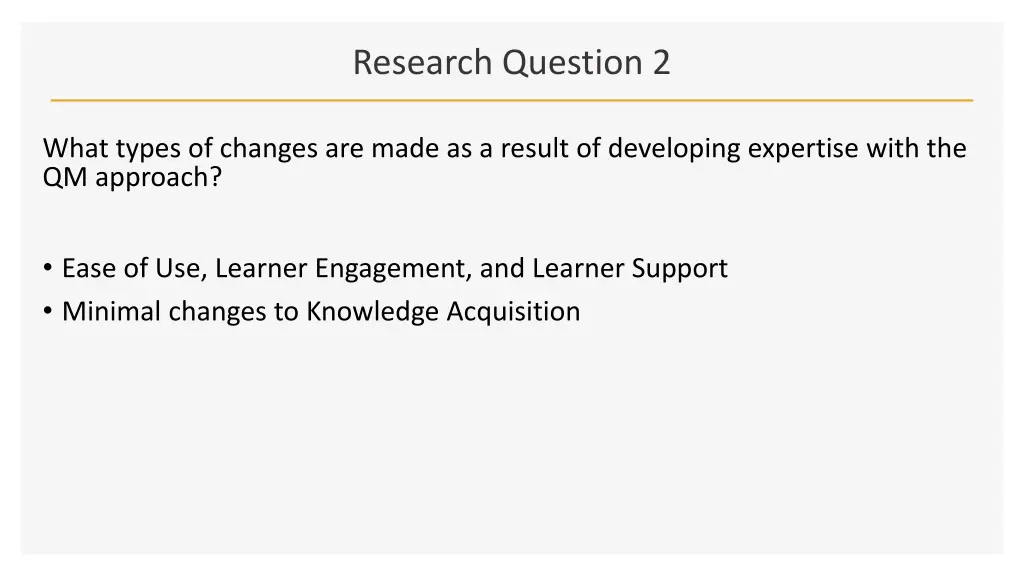 research question 2