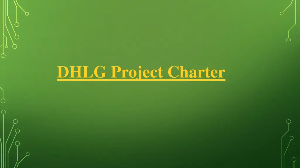 dhlg project charter
