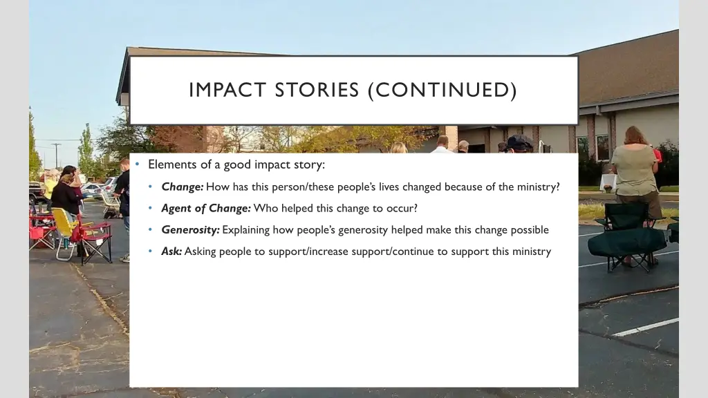 impact stories continued