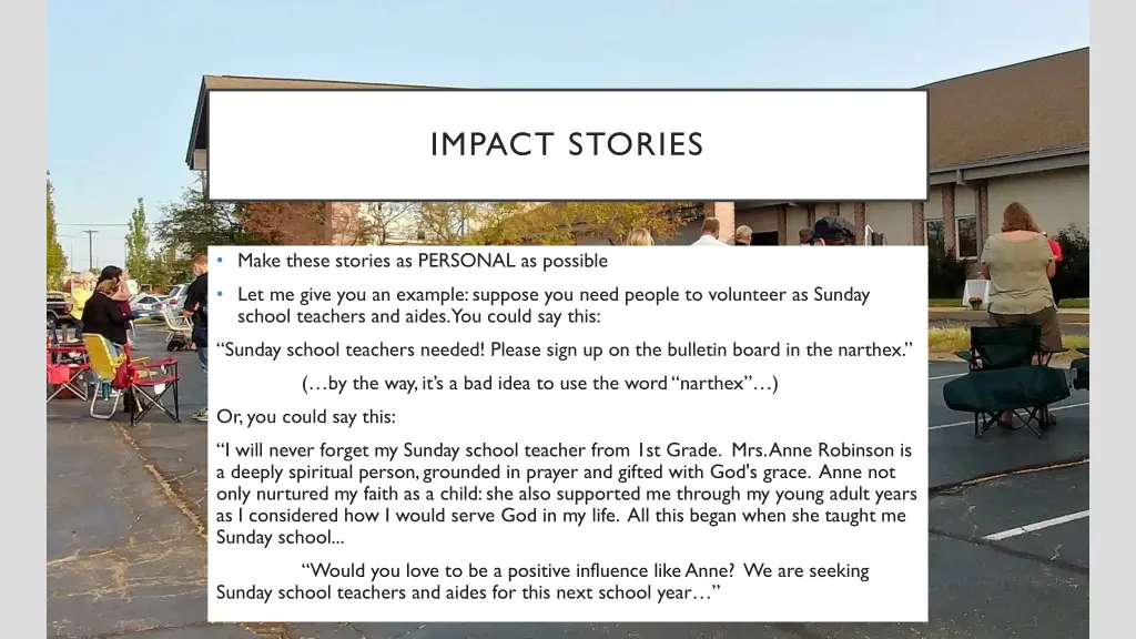 impact stories