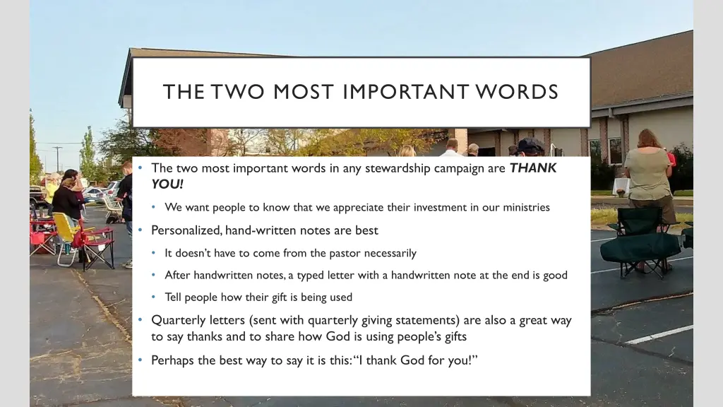 the two most important words