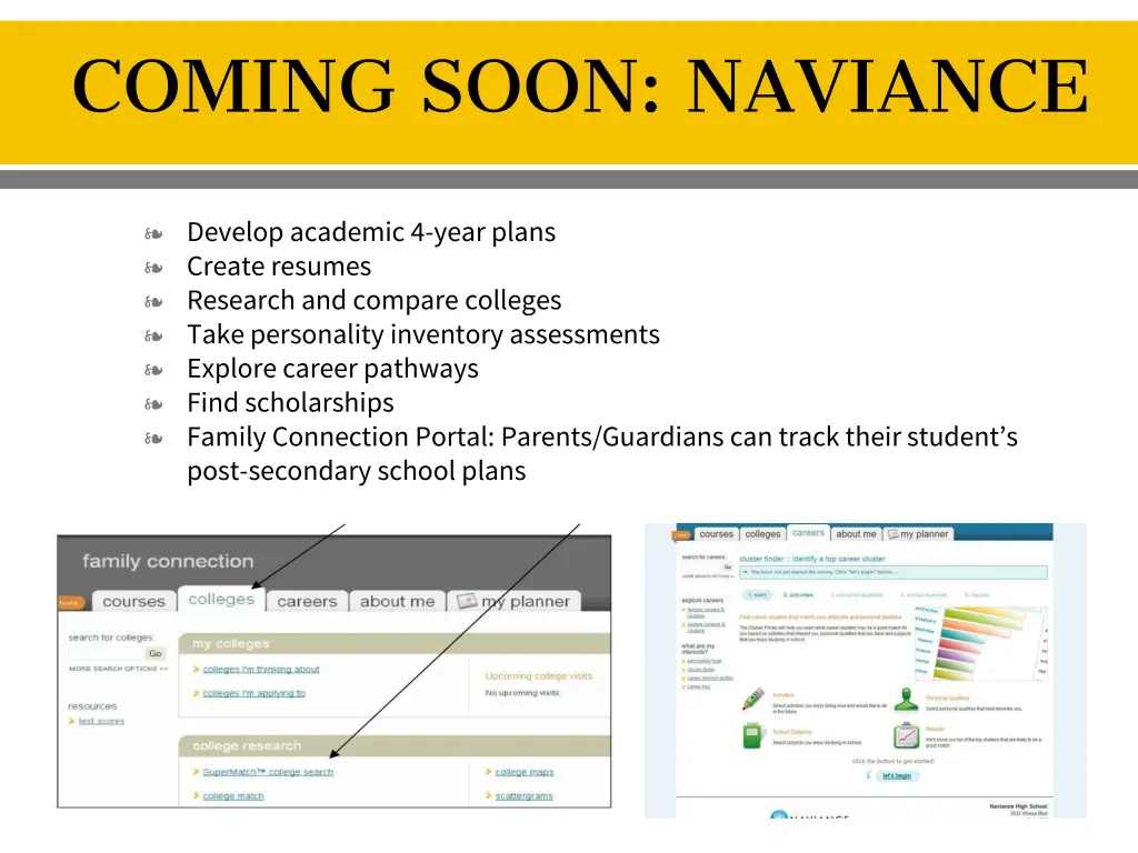 coming soon naviance