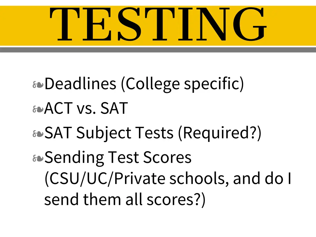 testing