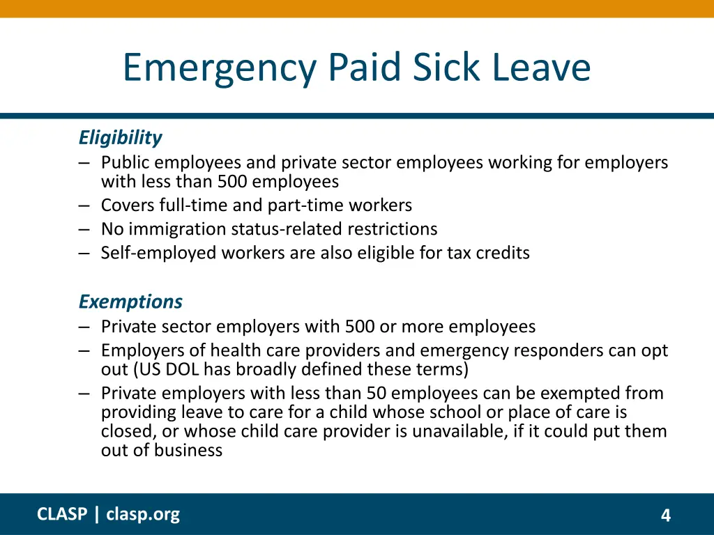 emergency paid sick leave 2