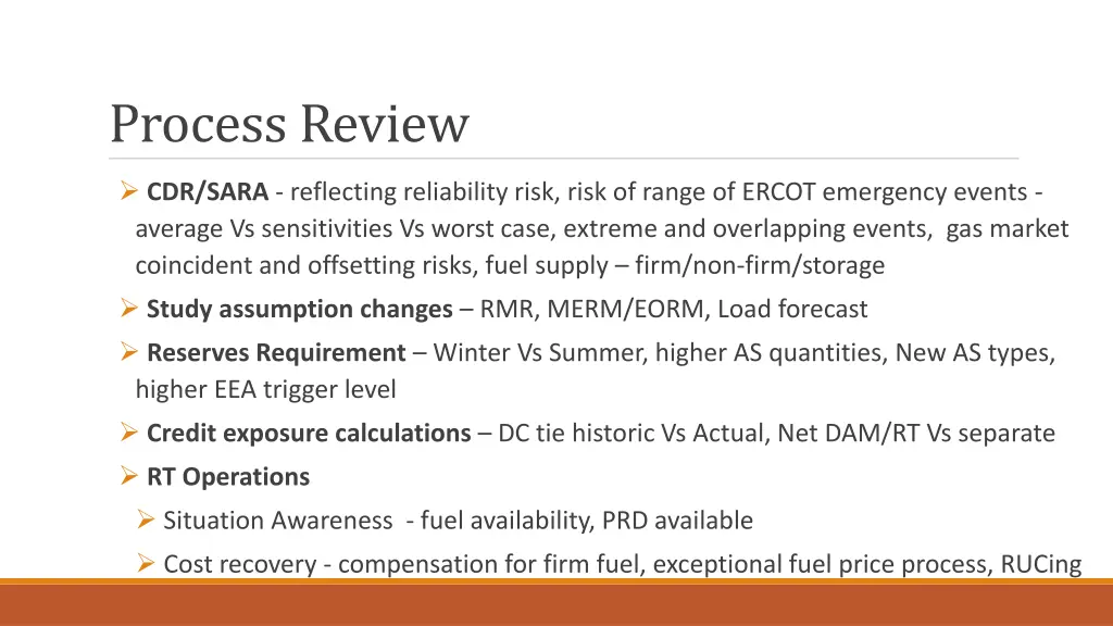 process review