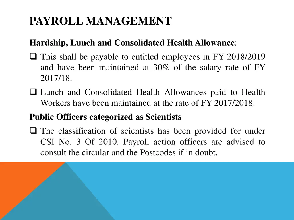payroll management