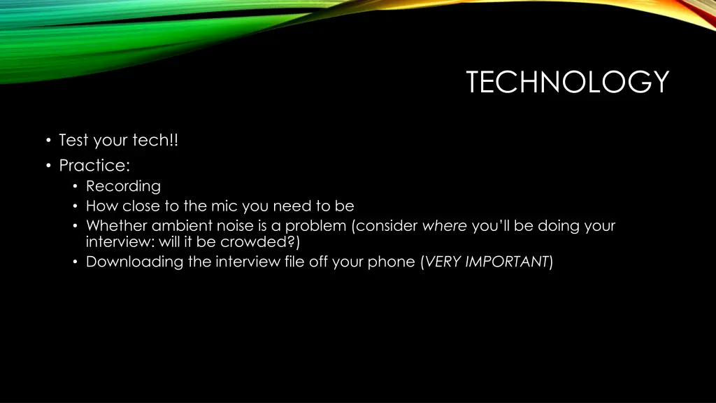 technology