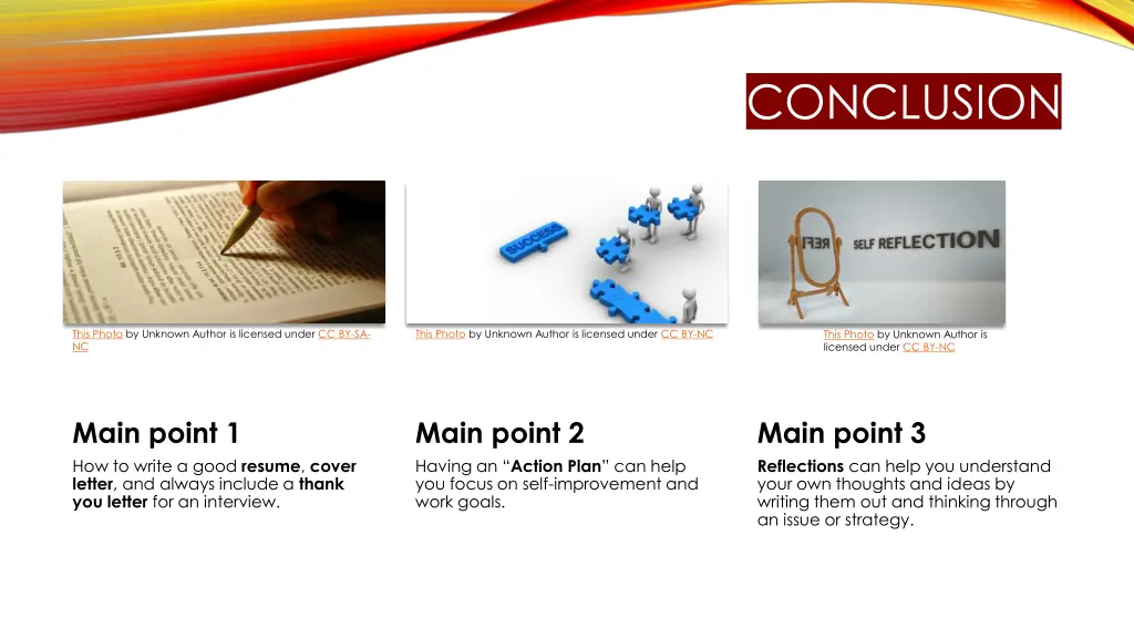 conclusion