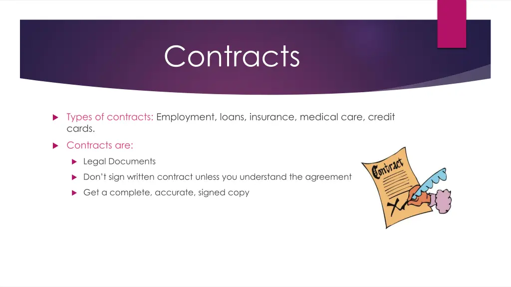 contracts