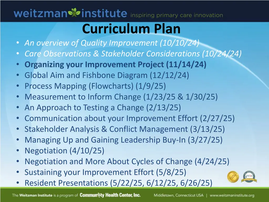 curriculum plan