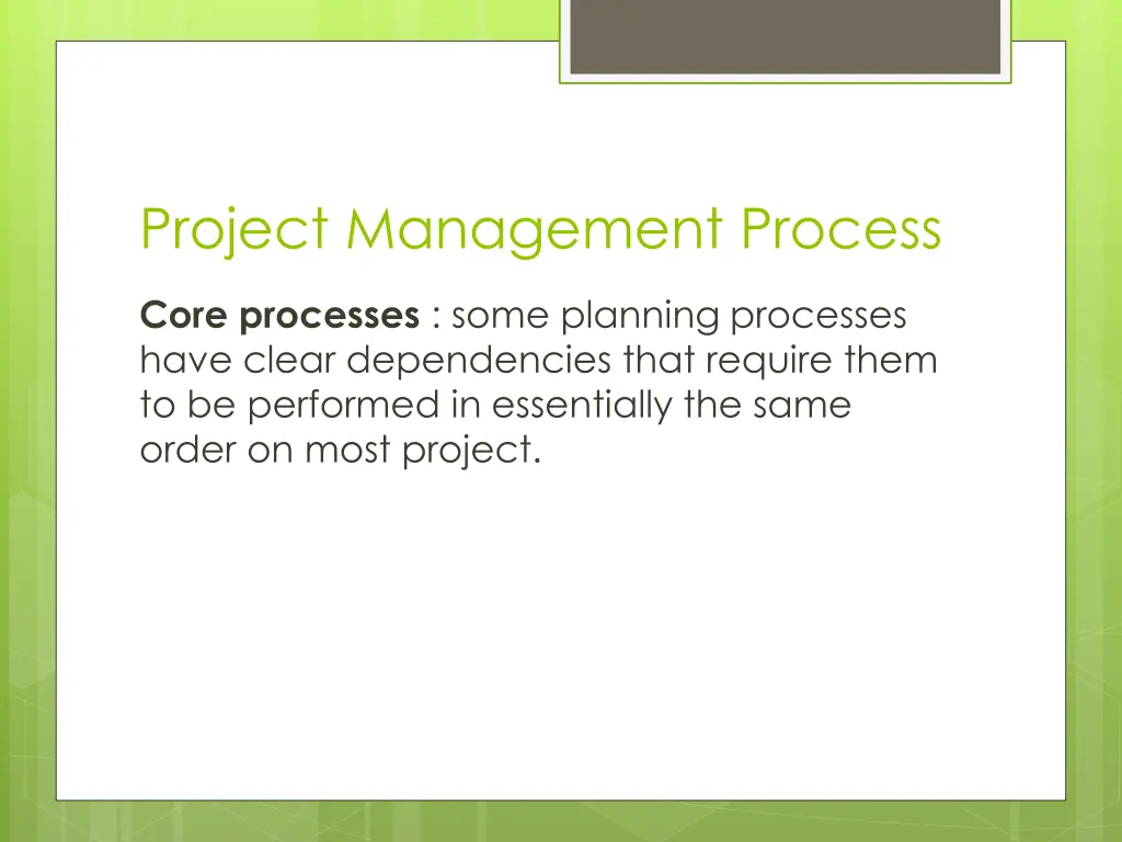project management process 3