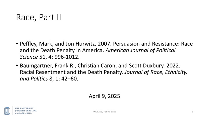 race part ii