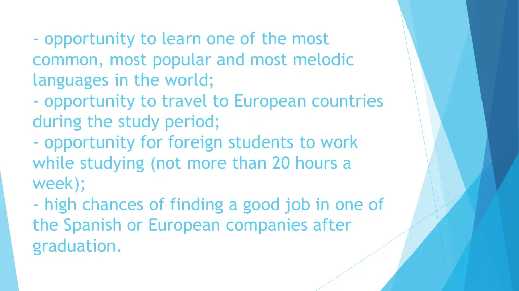 opportunity to learn one of the most common most