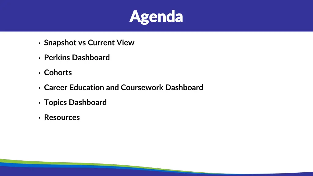 agenda agenda