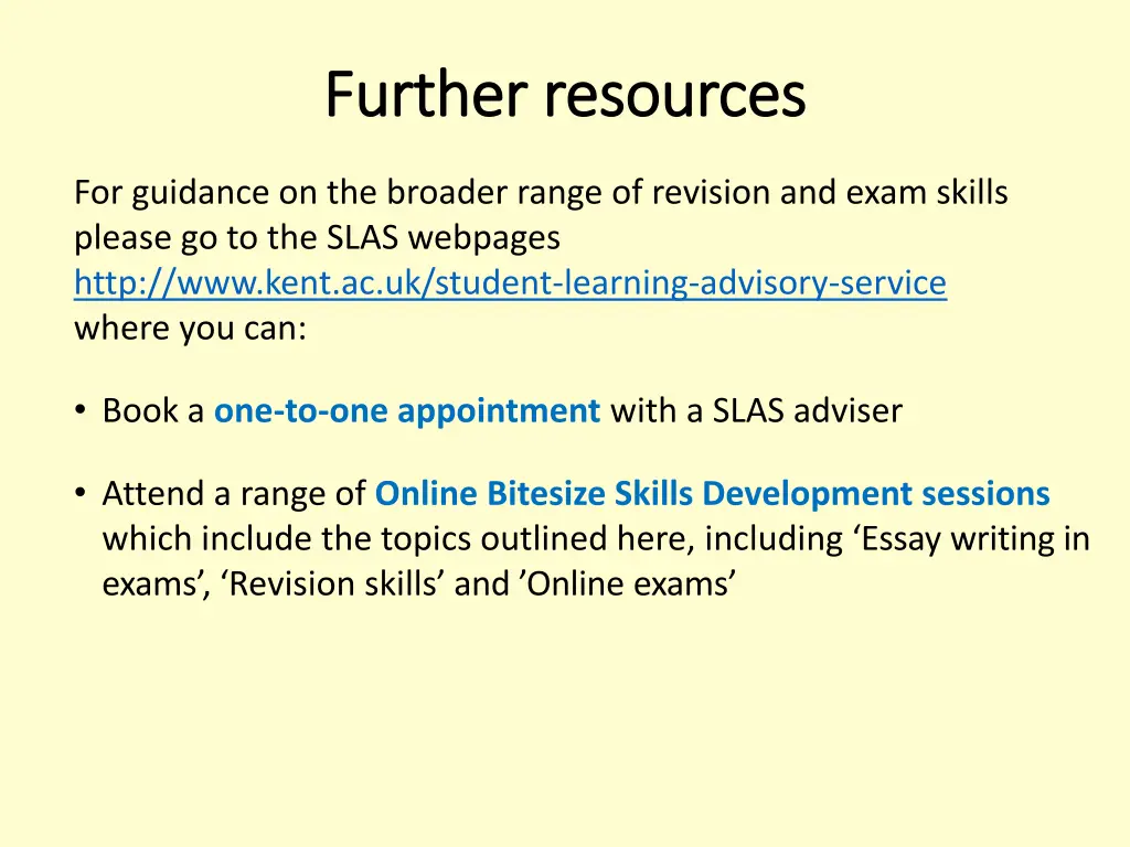 further resources further resources