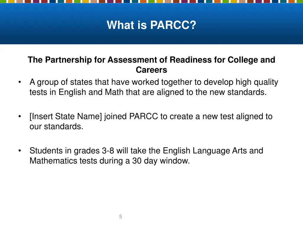 what is parcc