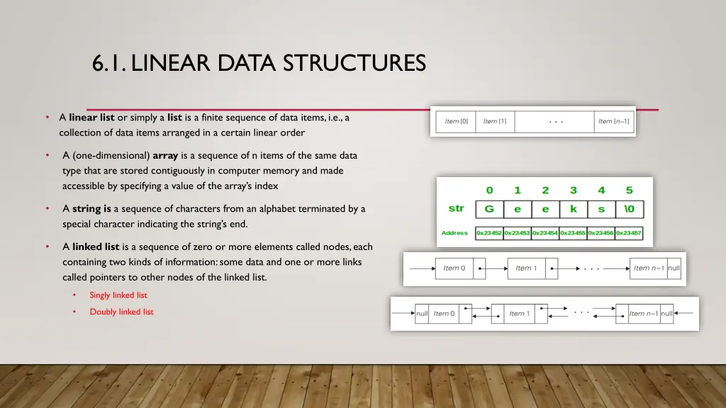 6 1 linear data structures