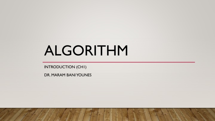 algorithm