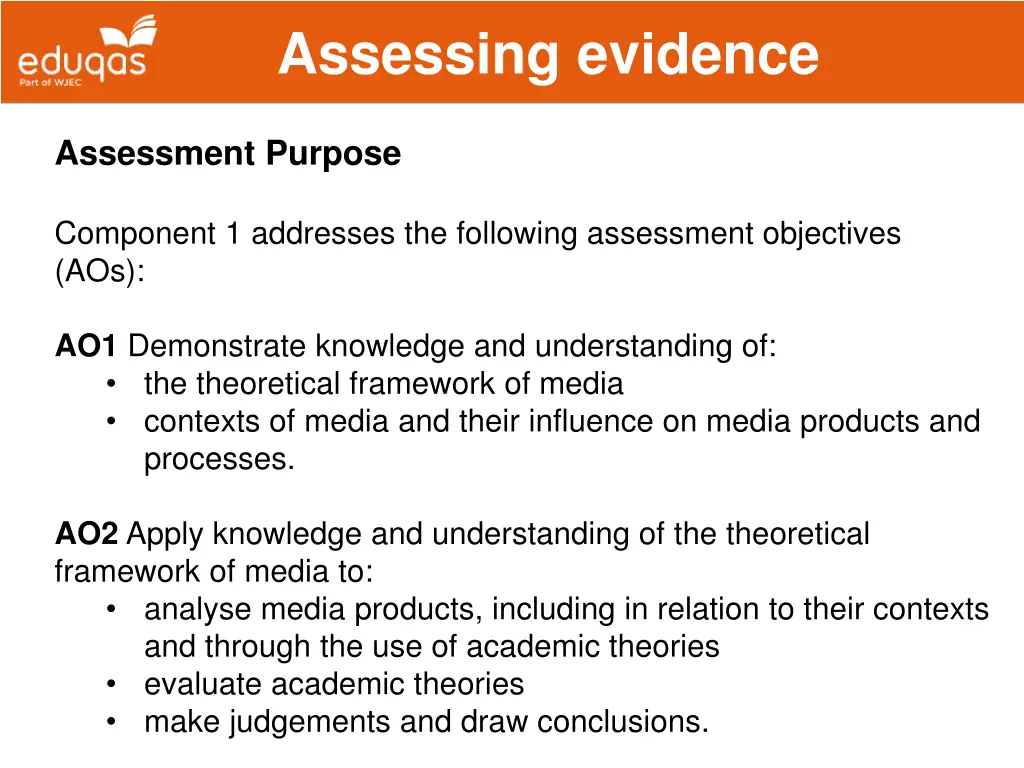 assessing evidence 5