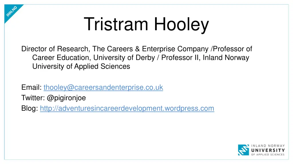 tristram hooley