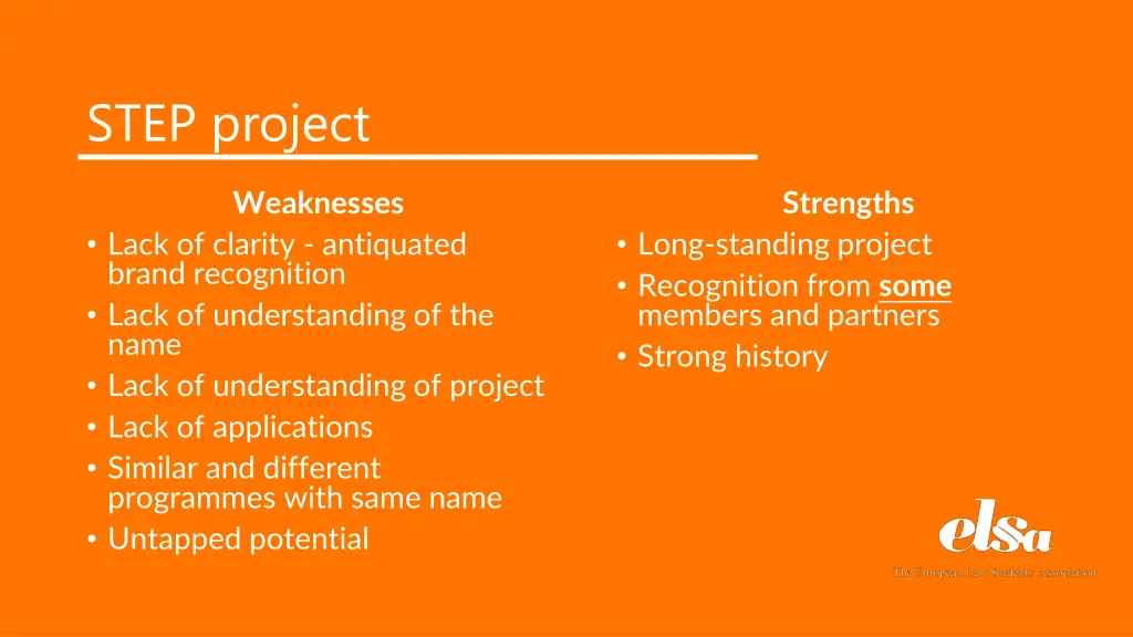 step project
