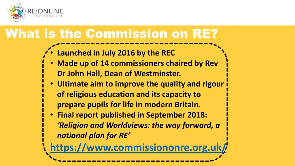 what is the commission on re