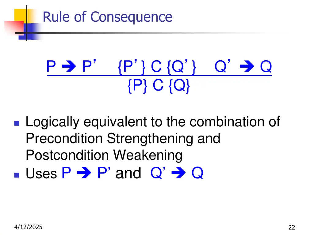rule of consequence