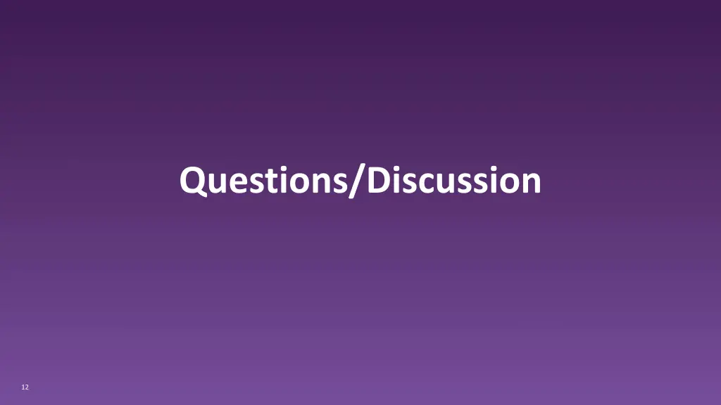questions discussion