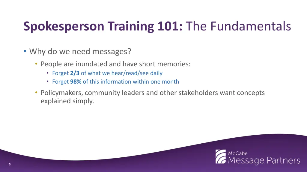 spokesperson training 101 the fundamentals