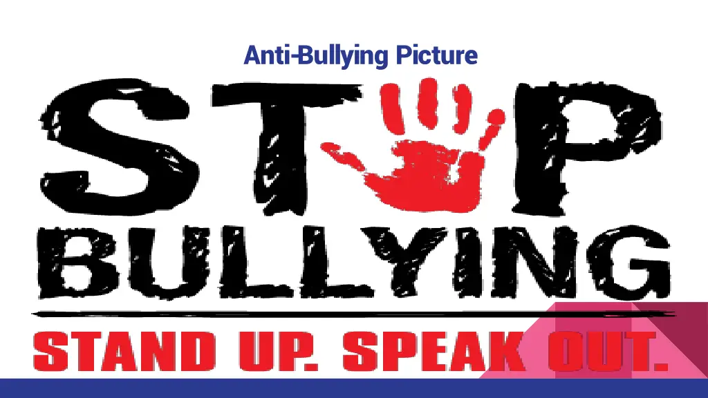 anti bullying picture