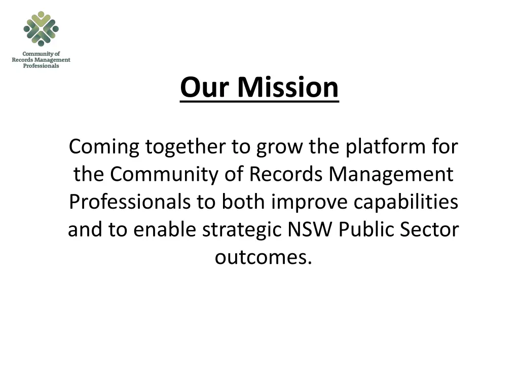 our mission
